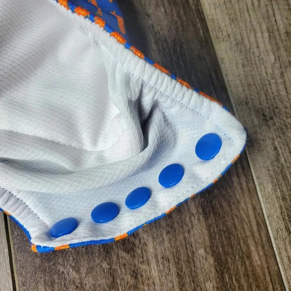 i Play Unisex Reusable Absorbent Baby Snap Swim Diaper Size 3T UPF 50